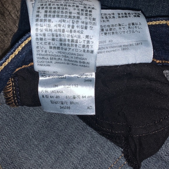 levi super low bootcut jeans - Picture 3 of 3